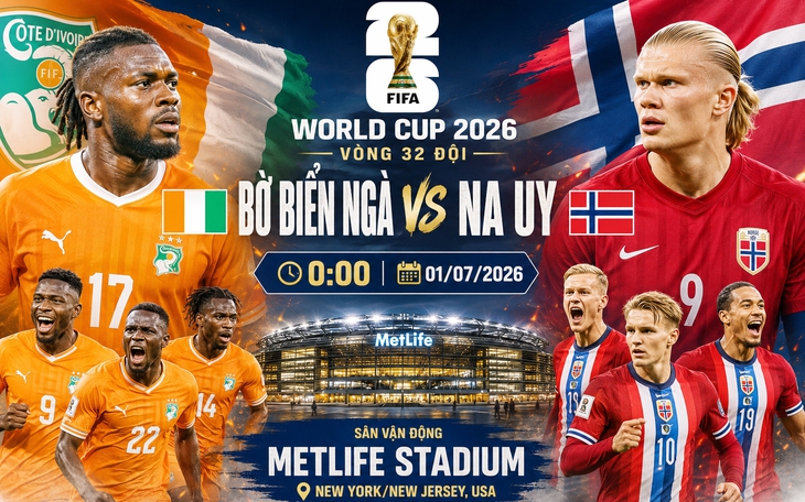 Kênh và link xem trực tiếp Bờ Biển Ngà vs Na Uy - vòng 1/16 World Cup 2026 ngày 1/7- Ảnh 3.
