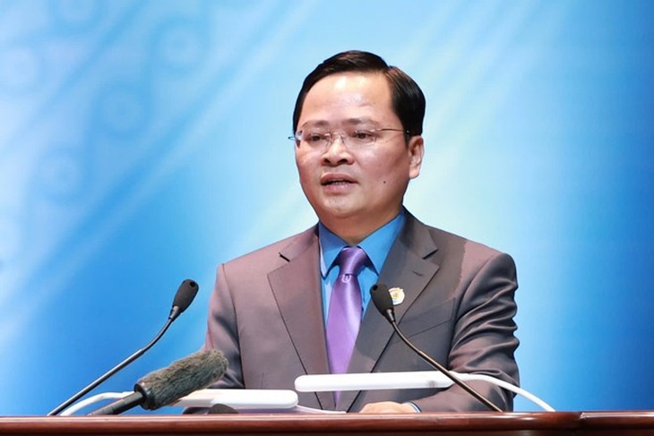 Ông Nguyễn Anh Tuấn tái đắc cử Chủ tịch Tổng liên đoàn Lao động Việt Nam- Ảnh 1.