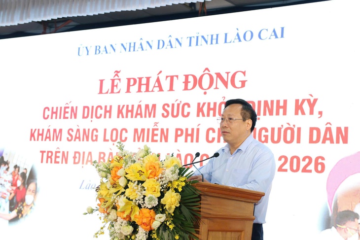 Lào Cai 'tăng tốc' thực hiện chiến dịch khám sức khỏe toàn dân- Ảnh 1.