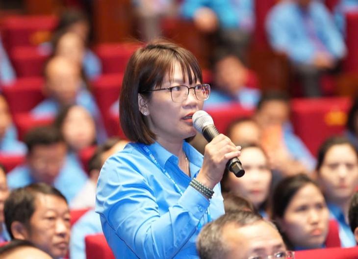 Bộ trưởng Đào Hồng Lan trả lời loạt kiến nghị về sức khỏe, ATTP và thuốc giả tại Đại hội XIV Công đoàn- Ảnh 2.
