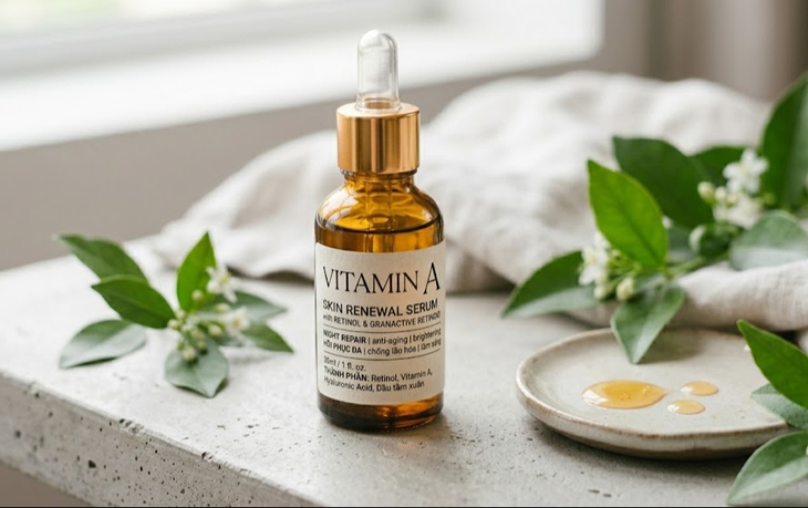 3 công dụng của vitamin A trong mỹ phẩm chăm sóc da- Ảnh 1.