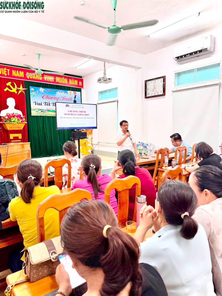 Nâng cao nhận thức phòng bệnh Thalassemia cho học sinh vùng cao- Ảnh 4.