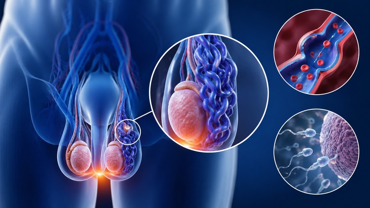 Tự kiểm tra giãn tĩnh mạch thừng tinh tại nhà bằng cách đơn giản- Ảnh 1.