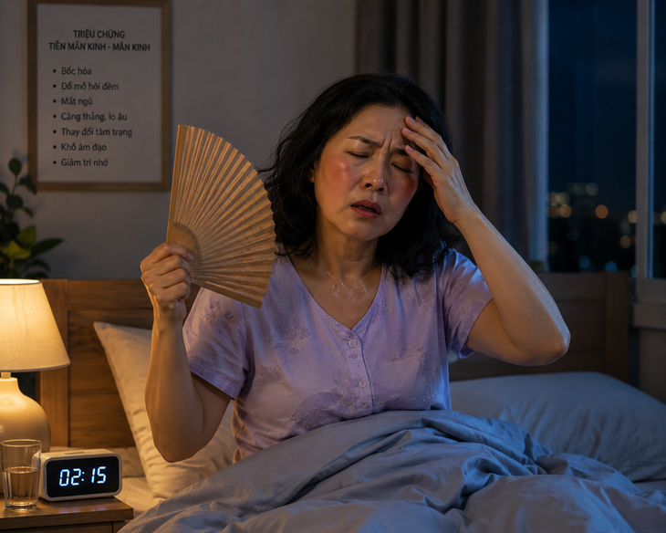 Một số nguy cơ cần biết khi dùng thuốc điều trị cơn bốc hỏa ở phụ nữ- Ảnh 1.