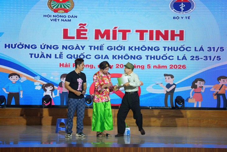 Nhiều hoạt động hưởng ứng Tuần lễ Quốc gia không thuốc lá và Ngày Thế giới không thuốc lá- Ảnh 1.