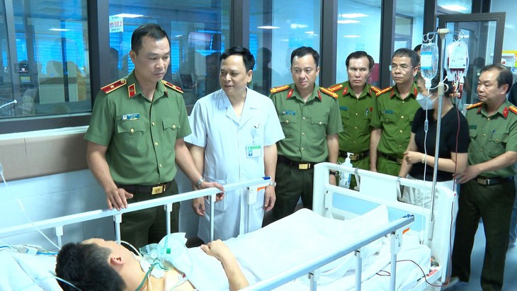 Trung tá Công an bị đâm trọng thương khi vây bắt đối tượng nghiện ma túy- Ảnh 1.