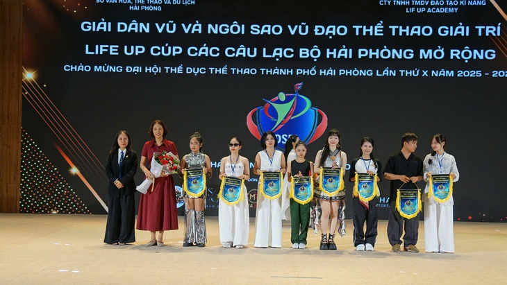 Hàng trăm VĐV nhí tranh tài tại cuộc thi nhảy Life Up cúp câu lạc bộ Hải Phòng mở rộng- Ảnh 3.