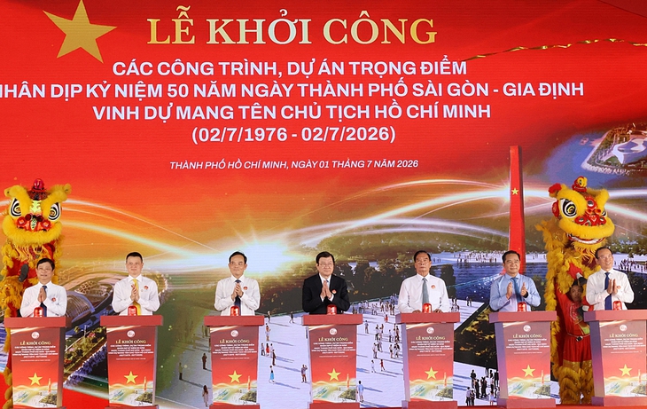 50 năm Thành phố mang tên Bác: Khởi công loạt công trình trọng điểm, mở không gian phát triển mới- Ảnh 1.