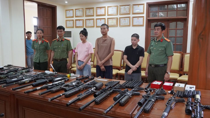 Công an Quảng Trị phá đường dây sản xuất, mua bán vũ khí quân dụng- Ảnh 1.