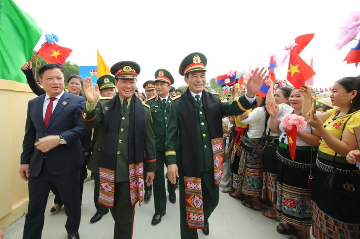 Giao lưu quốc phòng Việt Nam - Lào: Bồi đắp tình hữu nghị từ nơi biên cương- Ảnh 2.