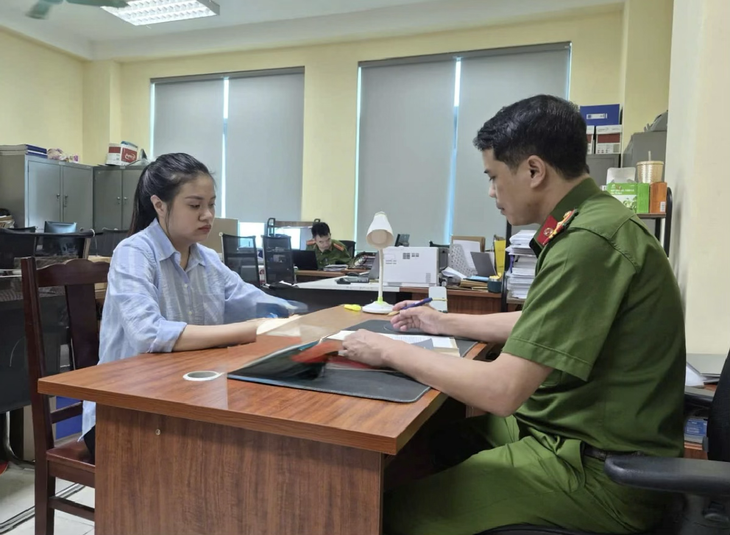 Đối tượng Nguyễn Thị Tuyết Nga. Ảnh: Công an tỉnh Phú Thọ