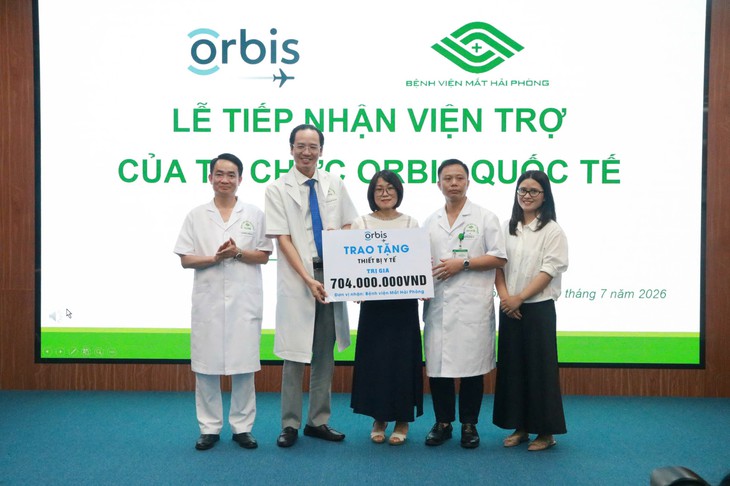 Khởi động dự án 'Nâng cao năng lực chăm sóc mắt học đường' tại Hải Phòng- Ảnh 4.