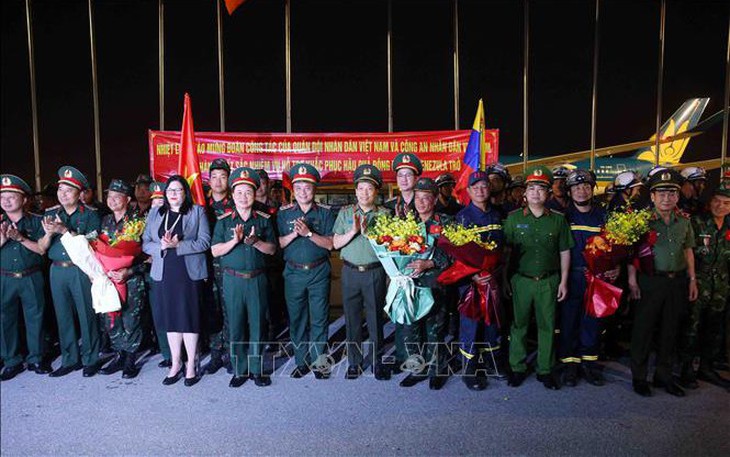 Thủ tướng biểu dương đoàn cứu hộ Việt Nam hoàn thành xuất sắc nhiệm vụ tại Venezuela- Ảnh 6.