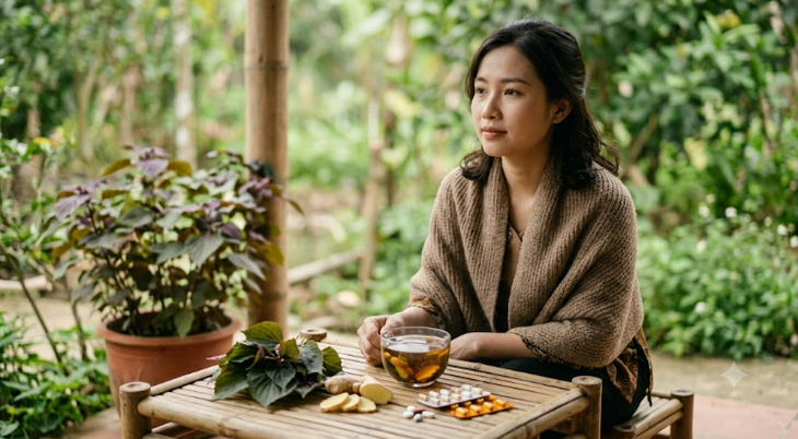 Những ai không nên uống nước lá tía tô với gừng? - Ảnh 1.