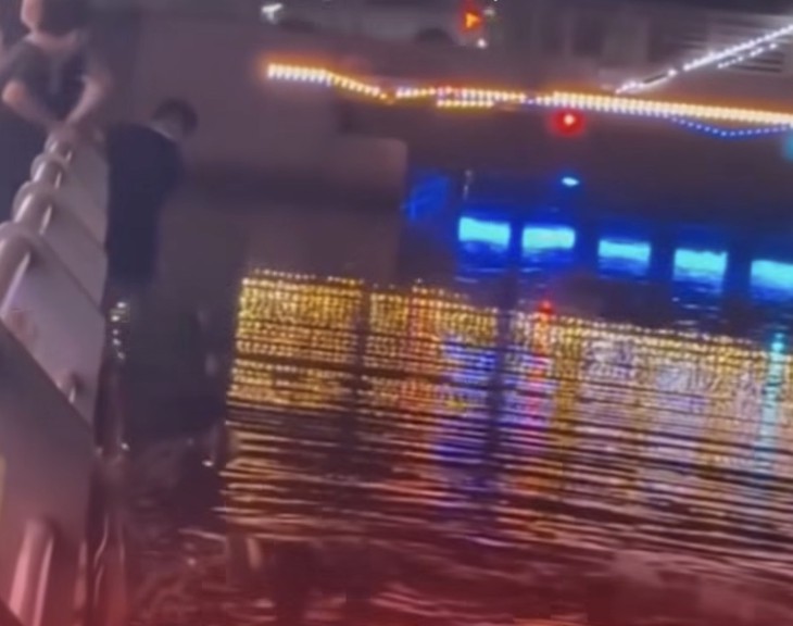 Trung úy Học viện Cảnh sát nhân dân kịp thời cứu 2 người đuối nước ở hồ Văn Lang- Ảnh 1.