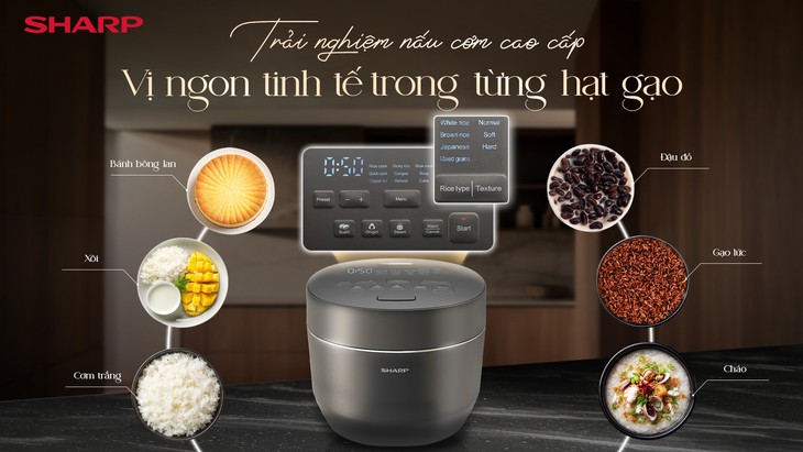 Sharp Maidaki – Tinh hoa nấu cơm chuẩn Nhật cho gia đình Việt- Ảnh 4.