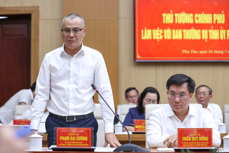 Thủ tướng: Đưa Phú Thọ trở thành 'thủ phủ' công nghiệp, phấn đấu tăng trưởng trên 11%- Ảnh 4.