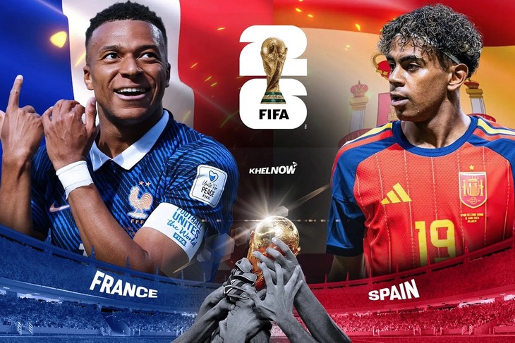 Kênh và link xem trực tiếp Pháp vs Tây Ban Nha - bán kết World Cup 2026 ngày 15/7- Ảnh 1.