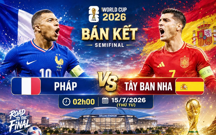 Kênh và link xem trực tiếp Pháp vs Tây Ban Nha - bán kết World Cup 2026 ngày 15/7- Ảnh 2.