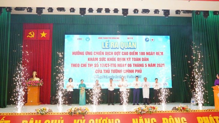 Lan tỏa tinh thần vì sức khỏe cộng đồng trong ngày ra quân của Bệnh viện Đồng Nai -2 - Ảnh 1.