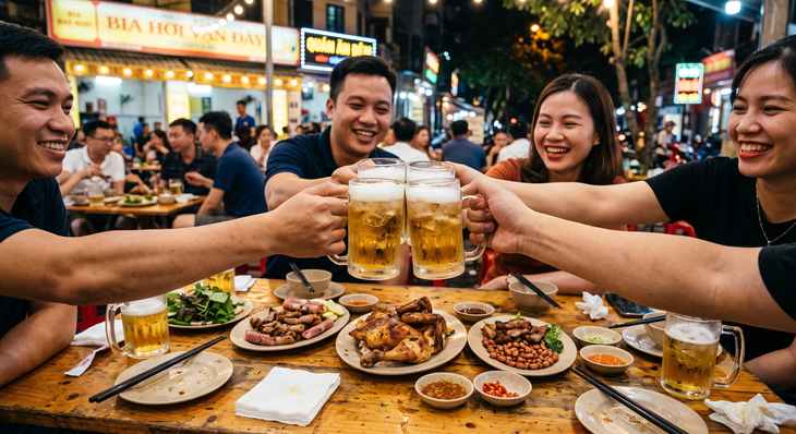 Thói quen giải nhiệt bằng bia hơi ngày hè có thể khiến axit uric tăng vọt- Ảnh 1.