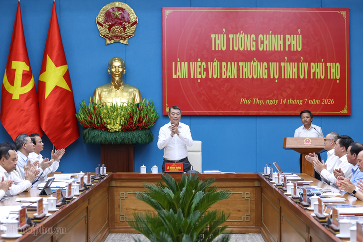 Thủ tướng: Đưa Phú Thọ trở thành 'thủ phủ' công nghiệp, phấn đấu tăng trưởng trên 11%- Ảnh 1.