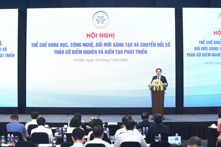 Tháo gỡ điểm nghẽn về thể chế để kiến tạo phát triển khoa học công nghệ - Ảnh 1.