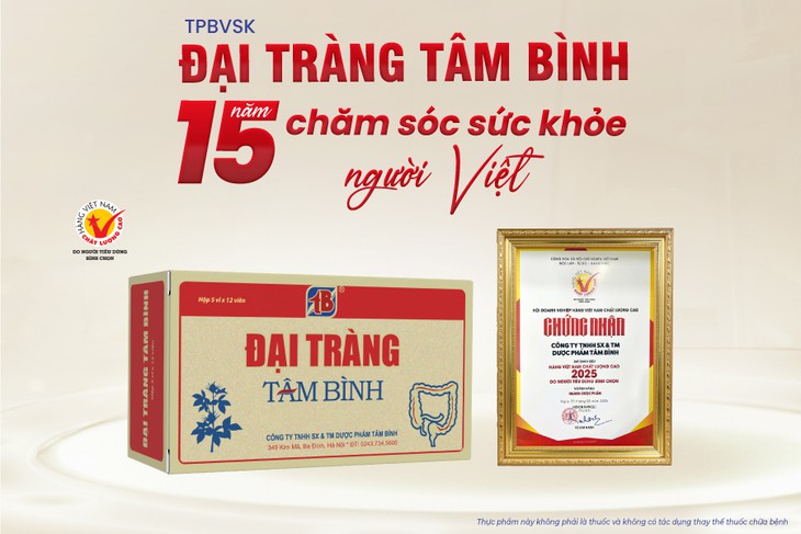 Vì sao sản phẩm đại tràng của Dược phẩm Tâm Bình được tin dùng suốt 15 năm?- Ảnh 1.