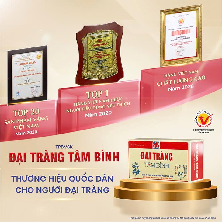 Vì sao sản phẩm đại tràng của Dược phẩm Tâm Bình được tin dùng suốt 15 năm?- Ảnh 2.