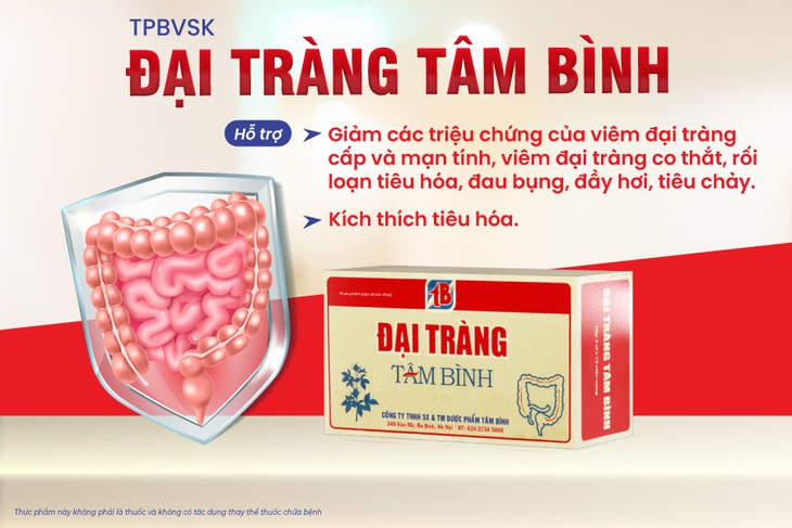 Vì sao sản phẩm đại tràng của Dược phẩm Tâm Bình được tin dùng suốt 15 năm?- Ảnh 3.