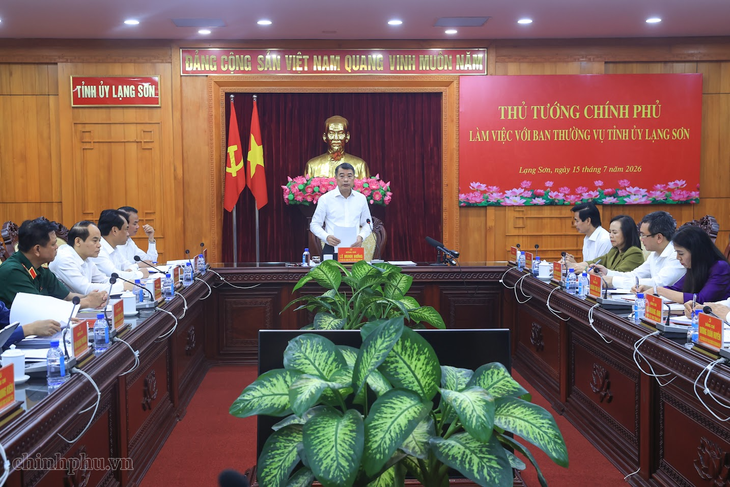 Thủ tướng: Lạng Sơn phải tăng trưởng trên 13% trong 6 tháng cuối năm để đạt mục tiêu cả năm - Ảnh 1.