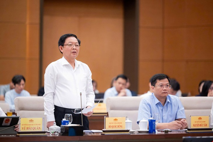 UBTVQH cho ý kiến sửa 4 luật về khoa học, công nghệ, quyết xóa tư duy 'không quản được thì cấm'- Ảnh 4.