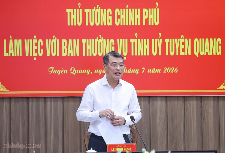 Thủ tướng: Tuyên Quang phải nỗ lực gấp 2-3 lần để đạt mục tiêu tăng trưởng hai con số- Ảnh 2.
