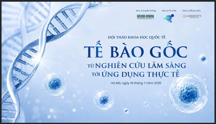 Hội thảo quốc tế về tế bào gốc: Kết nối tri thức, thúc đẩy ứng dụng vào thực hành lâm sàng - Ảnh 1.
