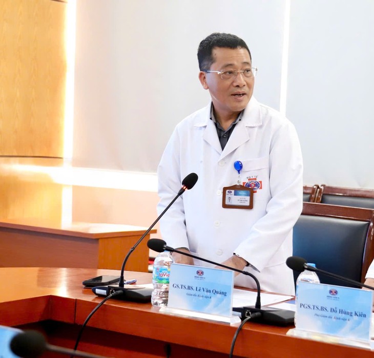Kỷ nguyên mới của ngoại khoa ung thư: Đẩy mạnh ứng dụng robot trong phẫu thuật chuỗi ca bệnh khó- Ảnh 1.