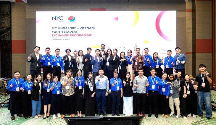 Đoàn đại biểu lãnh đạo thanh niên Việt Nam tham dự Chương trình SVYLEP 2026 tại Singapore - Ảnh 1.