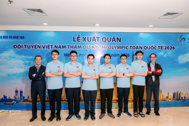 Việt Nam vươn lên Top 5 Olympic Toán quốc tế 2026- Ảnh 1.