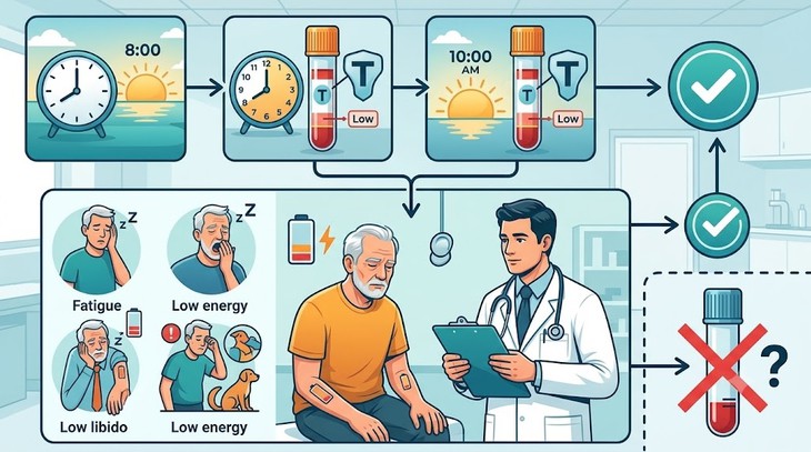 Nam giới qua tuổi 30 có cần xét nghiệm testosterone?- Ảnh 1.