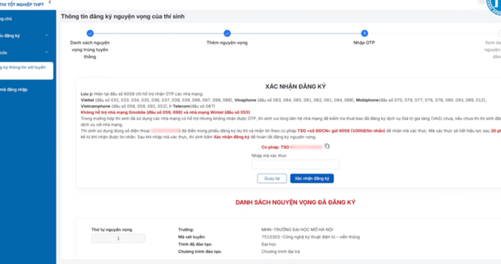 Chi tiết 6 bước đăng ký nguyện vọng xét tuyển đại học 2026- Ảnh 5.