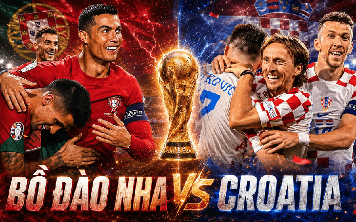 Kênh và link xem trực tiếp Bồ Đào Nha vs Croatia - vòng 1/16 World Cup 2026 ngày 3/7- Ảnh 3.