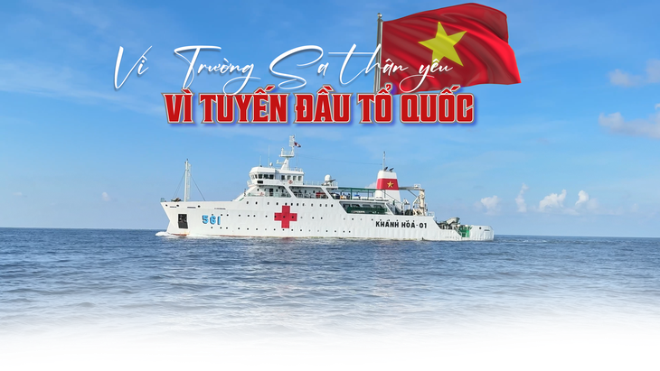 Những “chiến sĩ áo trắng” mang tình thương ra đảo, mang niềm tin trở về - Ảnh 1.