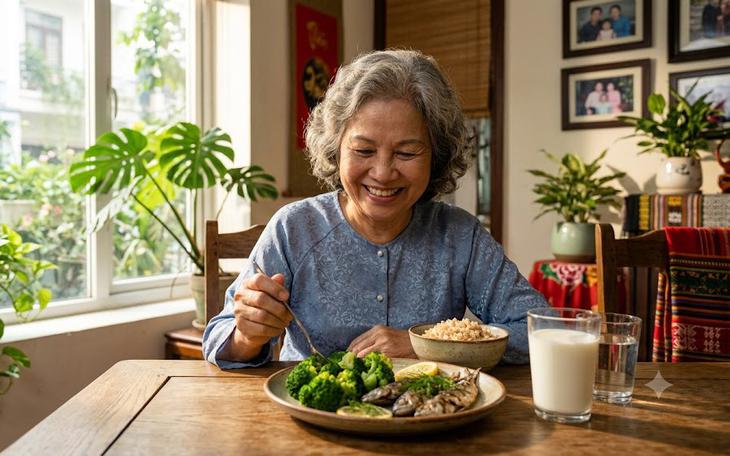 Nhóm thực phẩm giàu protein phù hợp với người sau  tuổi 60 - Ảnh 1.