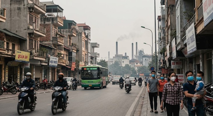 Ô nhiễm bụi mịn tại các thành phố lớn đe dọa sức khỏe như thế nào? - Ảnh 1.