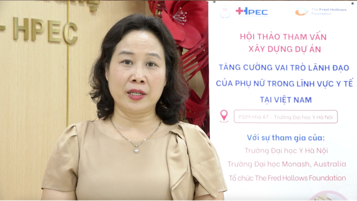 Phụ nữ trong ngành y tế cần thêm cơ hội để phát huy vai trò lãnh đạo - Ảnh 1.