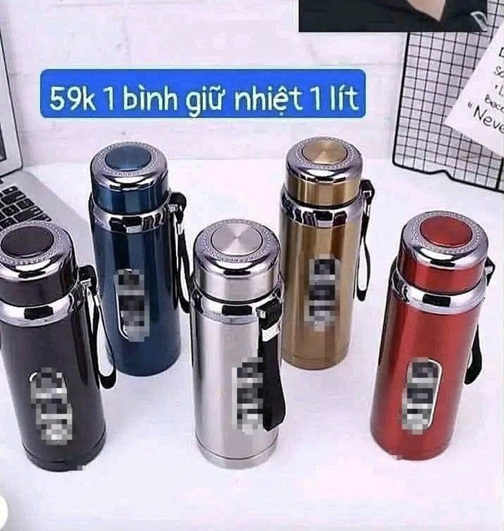Bình giữ nhiệt giá rẻ tràn ngập chợ mạng: Đừng chỉ tin vào quảng cáo là 'inox 304'- Ảnh 1.