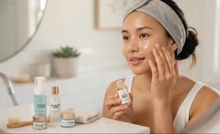 5 bước chăm sóc da cơ bản để có được làn da sáng mịn - Ảnh 1.