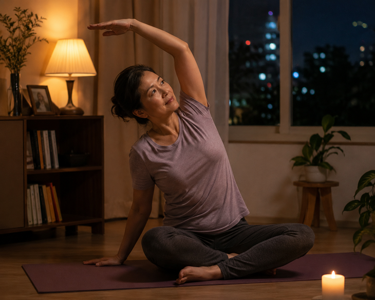 10 phút yoga trước khi đi ngủ có thể mang lại những lợi ích gì? - Ảnh 1.