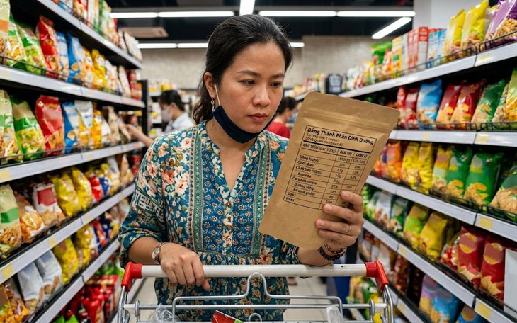 Hướng dẫn trẻ đọc nhãn dinh dưỡng để chọn thực phẩm lành mạnh - Ảnh 3.
