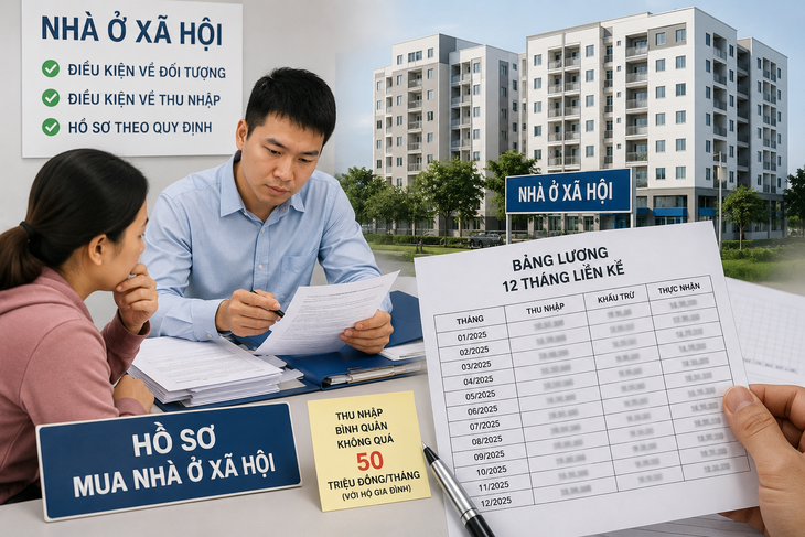 Không đủ bảng lương 12 tháng, người mua nhà ở xã hội cần bổ sung giấy tờ gì?- Ảnh 2.
