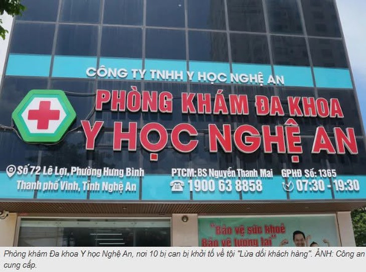 Bộ Y tế yêu cầu làm rõ vụ lừa đảo tại Phòng khám Đa khoa Y học Nghệ An - Ảnh 1.